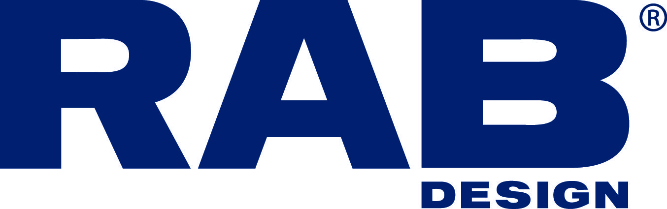 Rab design logo on a white background.